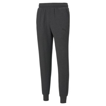 Pantalon Puma Original Ess Logo Pants Tr Cl Gris Para Hombre