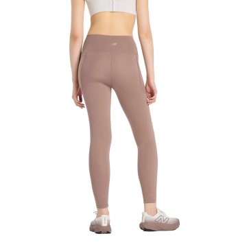 Alternative view of Legging New Balance Harmony Pocket High Rise Café Para Mujer
