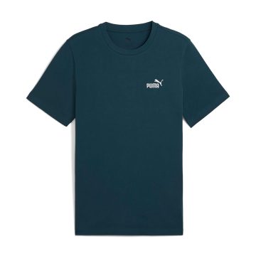 Camisa Deportiva Puma Ess Small No. 1 Logo Verde Hombre