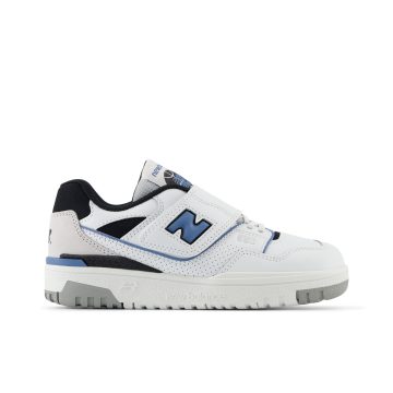 Tenis Deportivos New Balance PreSchool 550 Blanco Niños