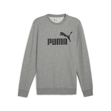 Hoodie Puma Original Ess No. 1 Logo Crew Tr Gris Hombre
