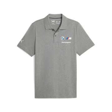 Camisas Tipo Polo Puma Original Bmw Mms Ess Gris Para Hombre