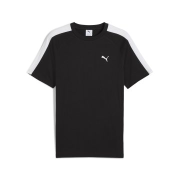 Tshirt Puma Original T7 Manga Corta Logo Negro Para Hombre