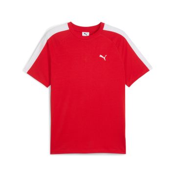 Camisas Deportivas Puma Originales T7 Tee Rojo Para Hombre