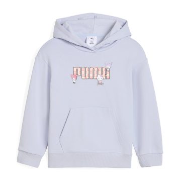 Hoodie Original Puma X Hello Kitty & Friends Gris Para Niños