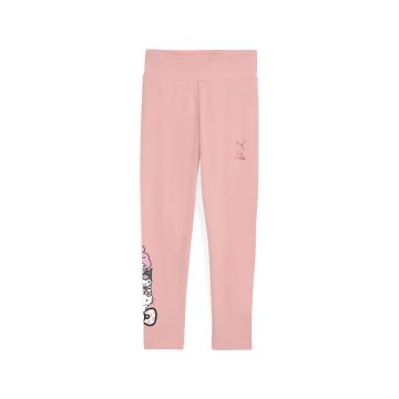 Pantalon Leggings Marca Puma Original Hello Kitty Rosa Niños