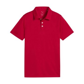Camisas Tipo Polo Puma Originales Pure 2.0 B Rojo Para Niños