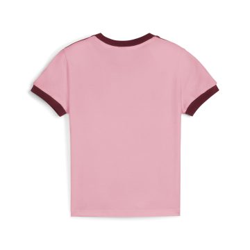 Alternative view of Camisa Deportiva Puma Original T7 Slim Tee W Rosa Para Mujer