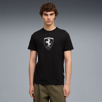 Alternative view of Camisa Deportiva Puma Ferrari Sportswear Shield Negro Hombre