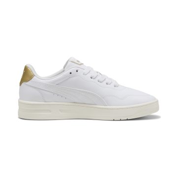 Tenis Puma Original Court Lally Blanco con Dorado Mujer