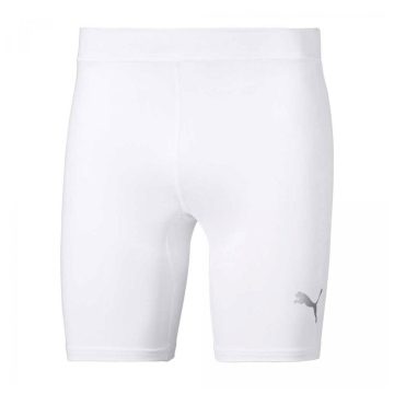 Pantaloneta Deportiva Puma Liga Baselayer Blanco Para Hombre