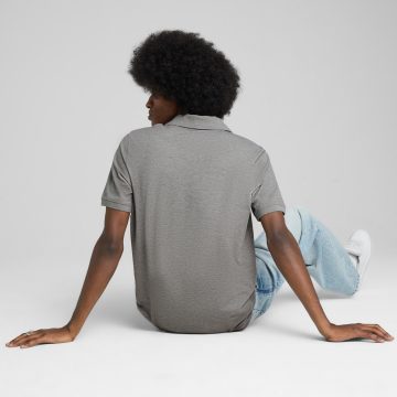 Alternative view of Camisa Tipo Polo Puma Ess No.1 Logo Pique Gris Hombre