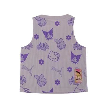 Alternative view of Camisa Deportiva Puma Original X Hello Kitty Lila Niños