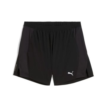 Pantaloneta Deportiva Puma M Run Velocity5 Negro Para Hombre