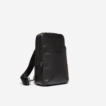 Alternative view of Bolso Deportivo Cole Haan Original Triboro Negro Para Hombre