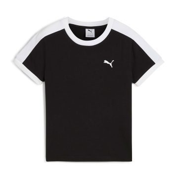 Camisas Deportivas Puma Originales T7 Slim Negro Para Mujer
