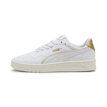 Alternative view of Tenis Puma Original Court Lally Blanco con Dorado Mujer