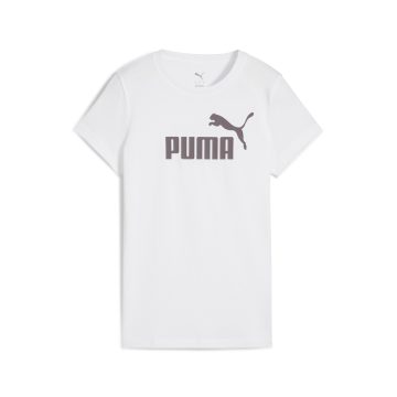 Tshirt Puma Original Ess No. 1 Logo Tee W Blanco Para Mujer
