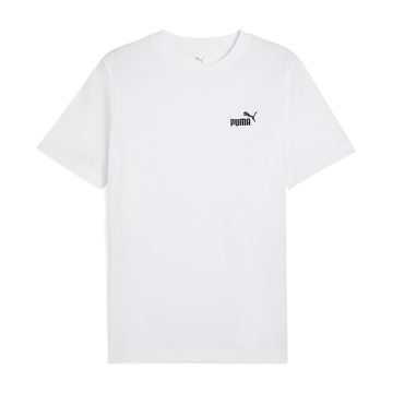 Camisa Deportiva Puma Ess Small No.1 Logo Blanco Para Hombre
