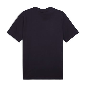 Alternative view of Camisa Deportiva Puma Original Ess Small N1 Logo Azul Hombre