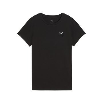 Tshirt Puma Original Essential Elevated Tee Negro Para Mujer