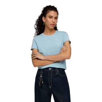 Alternative view of Camisa Deportiva Puma Originals Ess Elevated Azul Para Mujer