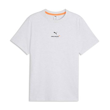 Camisa Deportiva Puma Original McLaren Sm Logo Blanco Hombre