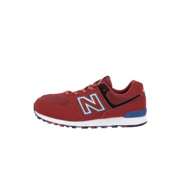 Tenis Deportivos New Balance Original GS 574 Rosa Para Niños