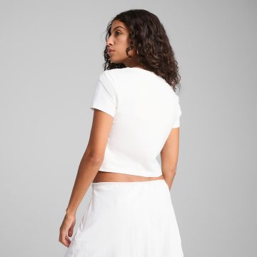 Alternative view of Camisa Deportiva Puma Original Wardrobe Blanco Para Mujer