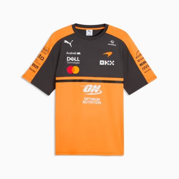 Camisa Deportiva Puma Originales Mclaren Naranja Para Hombre