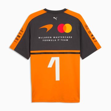 Alternative view of Camisa Deportiva Puma Original Mclaren Norris Naranja Hombre