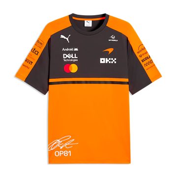 Tshirt Puma Original Mclaren Piastri Tee Naranja Para Hombre