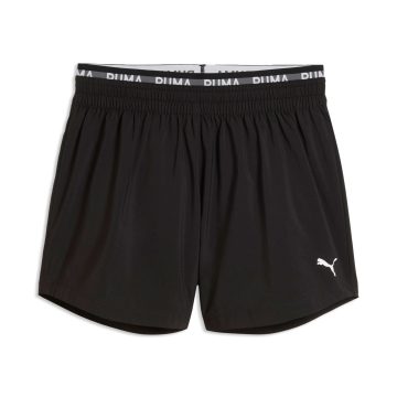 Pantaloneta Deportiva Puma Double Waistband Negro Para Mujer