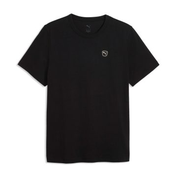 Tshirt Puma Original Ess Elevated Tee Negro Para Hombre