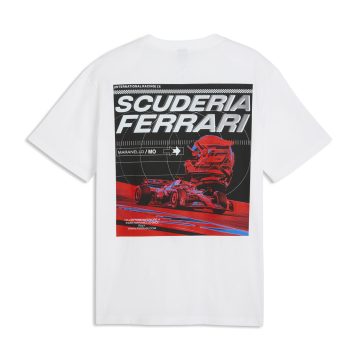 Alternative view of Camisa Deportiva Puma Originales Ferrari Speed Blanco Hombre