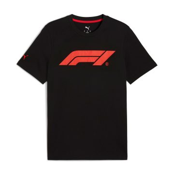 Camisa Deportiva Puma Original F1 Ess Logo Negro Para Hombre
