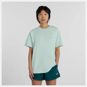 Tshirt New Balance Original Athletics Jersey Verde Mujer