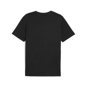 Alternative view of Camisa Deportiva Puma Original Ess Small Logo Negro Hombre