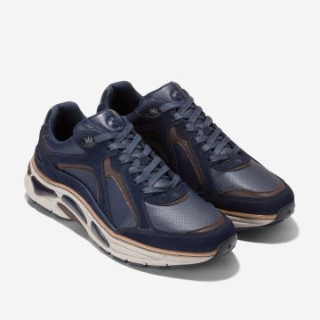 Alternative view of Tenis Deportivos ColeHaan Original GPro Millenia Azul Hombre