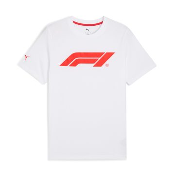 Camisa Deportiva Puma Original F1 EssLogo Blanco Para Hombre