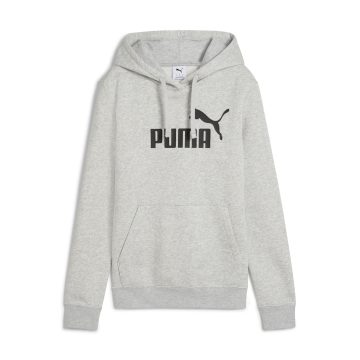 Hoodie Deportivo Puma Original Ess No1 Logo Gris Para Hombre