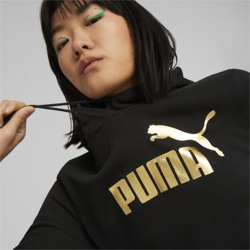 Alternative view of Buso Con Capucha Puma Original Ess Metallic Logo Negro Mujer