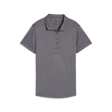 Camisas Tipo Polo Puma Original Pure 2.0 Ss Gris Para Mujer