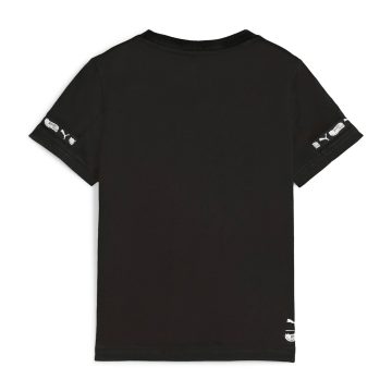Alternative view of Camisa Deportiva Puma X Hot Wheel Graphic B Negro Niños