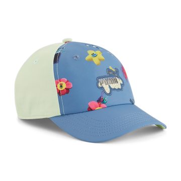 Gorra Deportiva Puma Original Puma X Trolls Azul Para Niños