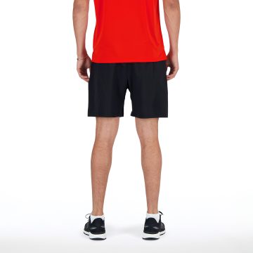 Alternative view of Pantaloneta Deportiva New Balance Original Negro Para Hombre