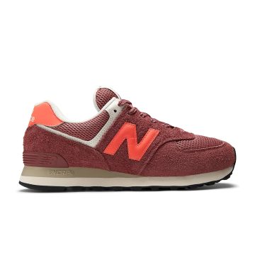 Tenis Deportivos New Balance Original Unisex 574 Rojo Unisex