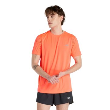 Camisas Deportivas New Balance Originales Ess Naranja Hombre