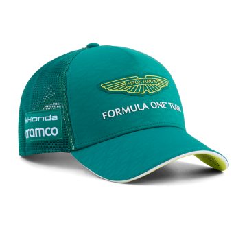 Gorra Deportiva Puma Original Amf1 Replica Verde Para Hombre