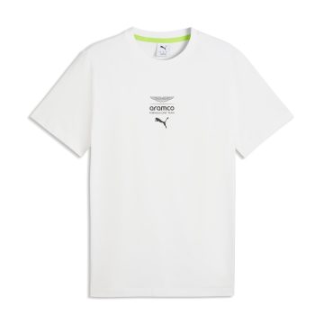 Camiseta Deportiva Puma X Aston Martin Blanco Hombre